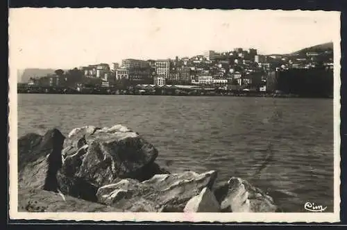 AK Bougie /Constantine, Vue générale prise de la jetée