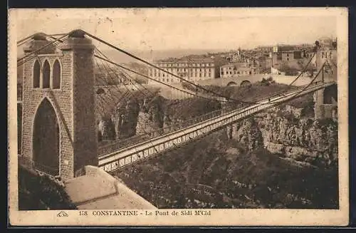 AK Constantine, Le Pont de Sidi M`Cid