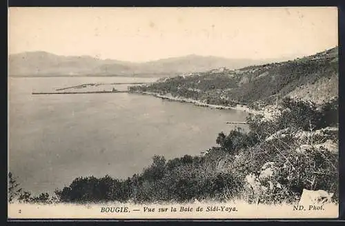 AK Bougie, Vue sur la Baie de Sidi-Yaya