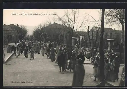 AK Bordj-Bou-Arreridj, Rue St.-Claude