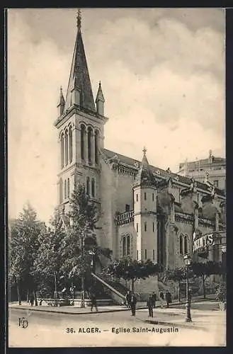 AK Alger, Eglise Saint-Augustin