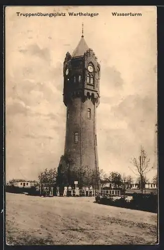 AK Warthelager, Truppenübungsplatz, Wasserturm