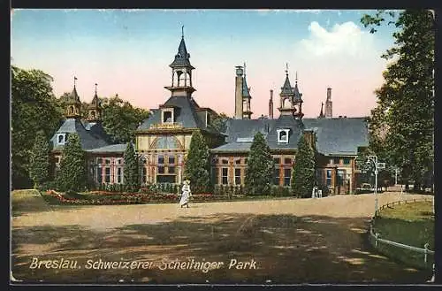 AK Breslau, Schweizerei - Scheitniger Park
