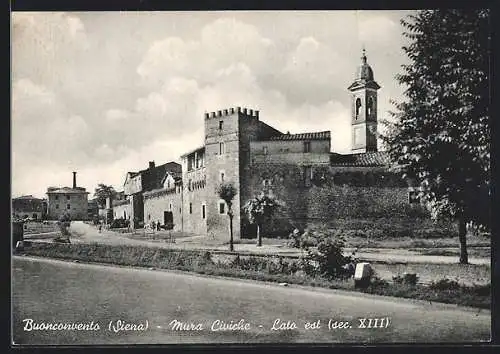 AK Buonconvento /Siena, Mura Civiche, Lato es