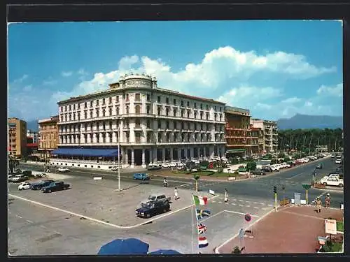 AK Viareggio, Puccini Platz, Hotel Principe di Piemonte