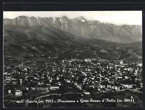 AK L`Aquila, Panorama e Gran Sasso d`Italia