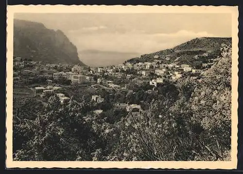 AK Capri, Panorama aus der Vogelschau