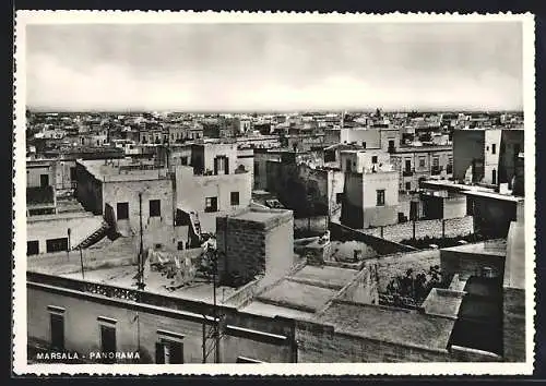 AK Marsala, Panorama über die Häuserdächer