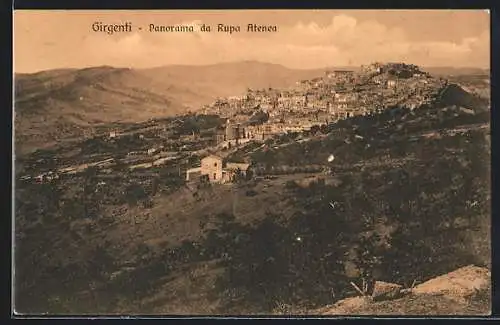 AK Girgenti, Panorama da Rupa Atenea