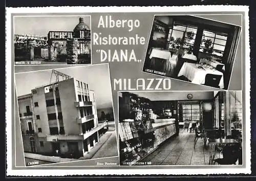 AK Milazzo, Albergo Diana, Ristorante Bar