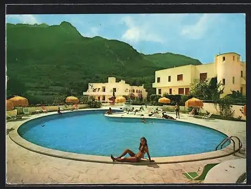 AK Lacco Ameno /Ischia, Hotel Terme Grazia, Via Fango