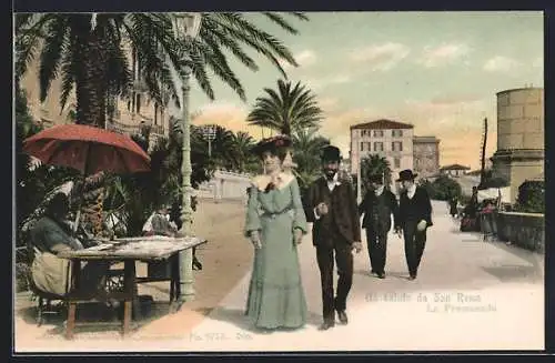 AK San Remo, La Promenade