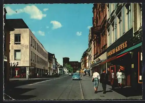 AK Trier, Simeonstrasse mit Porta Nigra