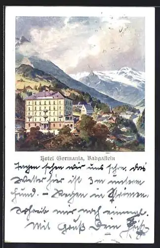 AK Badgastein, Hotel Germania