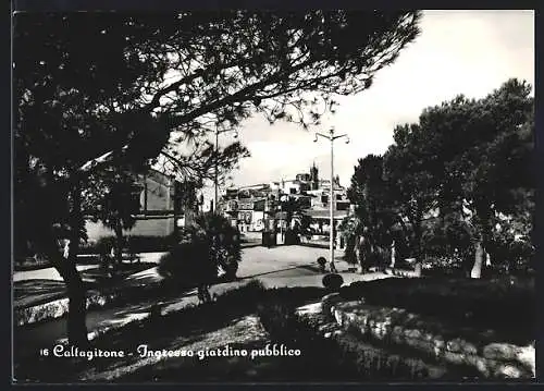 AK Caltagirone, Ingresso giardino pubblico