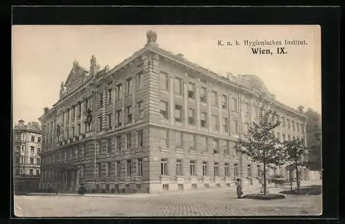 AK Wien, K. u. k. Hygienisches Institut