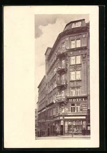 AK Wien, Hotel Windsor, Mariahilferstrasse 15