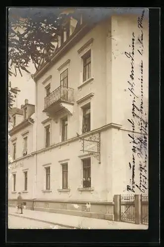 Foto-AK Freiburg /Breisgau, Blechnerei D. Weiss, Brombergstrasse 21