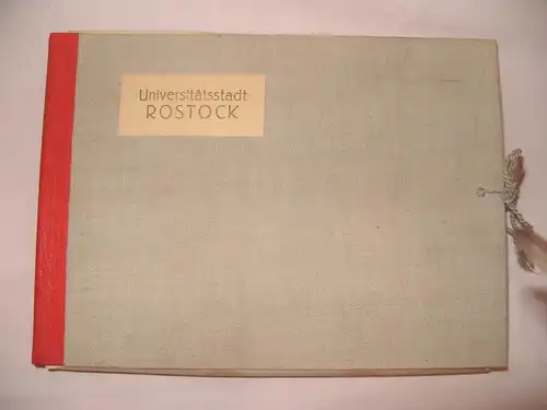 Universitätsstadt Rostock - 36 Original-Fotos, schwarz-weiß - DDR,  ca. 50er/ 60er Jahre