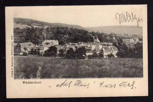 100171 Ansichtskarte Wächtersbach 1905