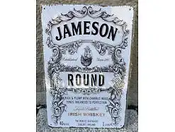 Nostalgie Vintage Retro Schild Jameson Whiskey 30x20 500004