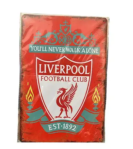 Nostalgie Vintage Retro Blechschild "Liverpool Football Club" 30x20    700005