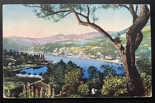 Gruž Gravosa Hafen Ufer Baum Landschaft Malerei Dubrovnik Kroatien 600115A TH D