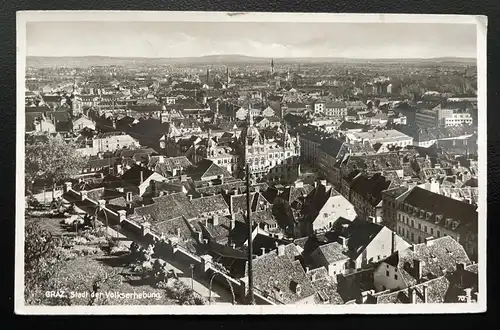 Graz Stadt der Volkserhebung Stadtblick Kirche Steiermark Österreich 600172A D