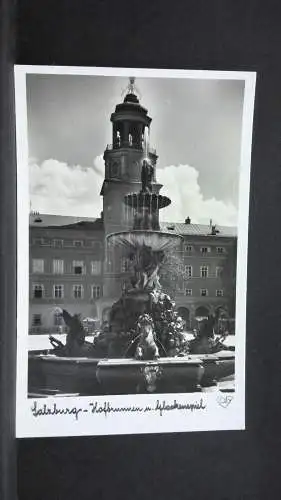 Salzburg Hofbrunnen und Glockenspiel JW 165429