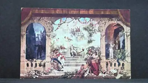 Der Mozart Vorhang im Salzburger Stadttheater JW 165618