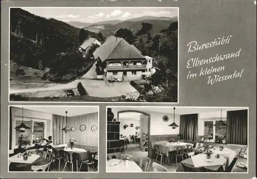 Elbenschwand Burestuebli Gasthaus Pension / Elbenschwand /Loerrach LKR