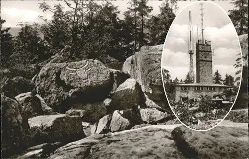 Ochsenkopf Ochsenkopf Asenturm * / Spiegelau /Freyung-Grafenau LKR