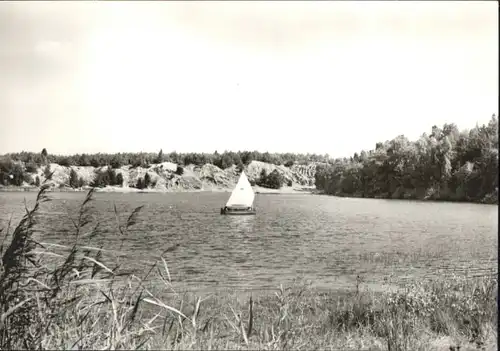 Uthausen Uthausen Roter See Segelboot * / Uthausen /Wittenberg LKR