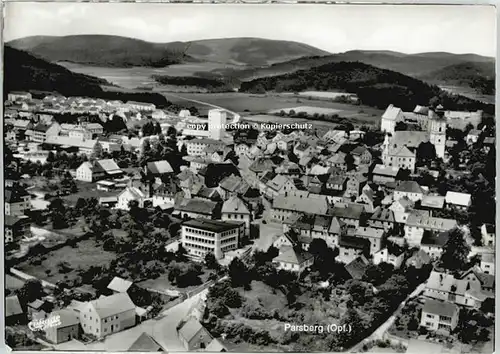 Parsberg Oberpfalz Parsberg Oberpfalz Fliegeraufnahme ungelaufen ca. 1965 / Parsberg /Neumarkt LKR