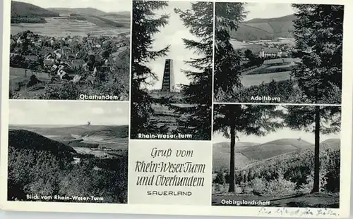 Oberhundem Rhein Weser Turm Adolfsburg x