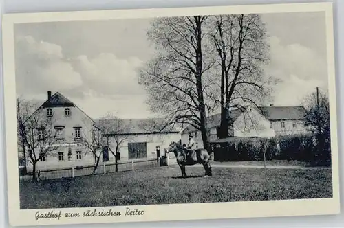 Bockelwitz Bockelwitz Gasthof zum saechsischen Reiter * / Bockelwitz /Mittelsachsen LKR