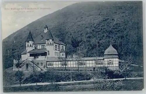 Grosswechsungen Grosswechsungen [Stempelabschlag] Hotel Waldhaus x / Werther Nordhausen /Nordhausen LKR