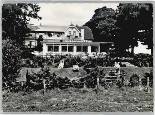 Billerbeck Westfalen Luftkurhaus Weissenburg Zur schoenen Aussicht *