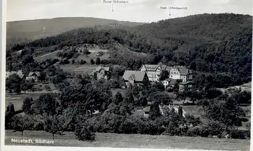 Neustadt Harz Ruine Hohnstein Haus Lebenswende *