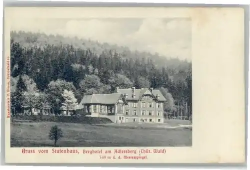 Schmiedefeld Rennsteig Adlersberg Hotel Stutenhaus *