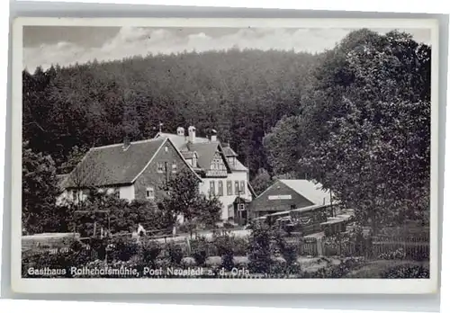 Neustadt Orla Neustadt Orla Gasthaus Rothehofsmuehle x / Neustadt Orla /Saale-Orla-Kreis LKR