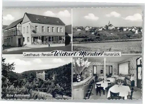 Moersdorf Hunsrueck Gasthaus Pension Wickert *