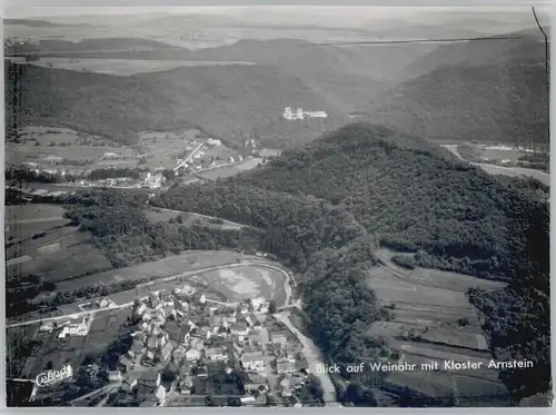 Weinaehr Fliegeraufnahme Kloster Arnstein *