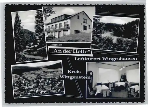 Wingeshausen Pension An der Helle *