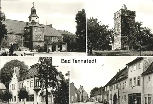 Bad Tennstedt Markt Rathaus Ketzerturm Kurhaus Steinweg / Bad Tennstedt /Unstrut-Hainich-Kreis LKR