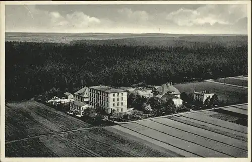 Teichwolframsdorf Erholungsheim Werdau Sachsen Fliegeraufnahme *