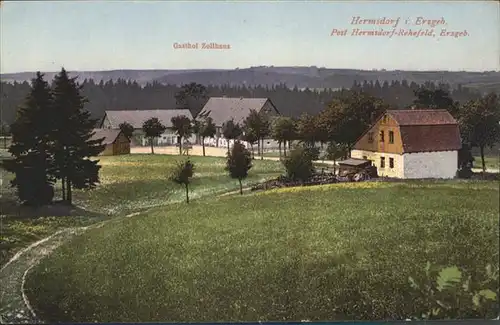 Hermsdorf Erzgebirge Gasthof Zollhaus Rehefeld *