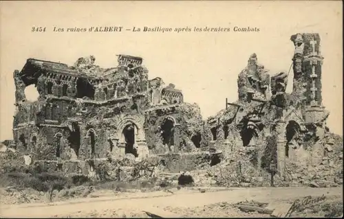 Albert Somme Basilique Ruines * / Albert /Arrond. de Peronne