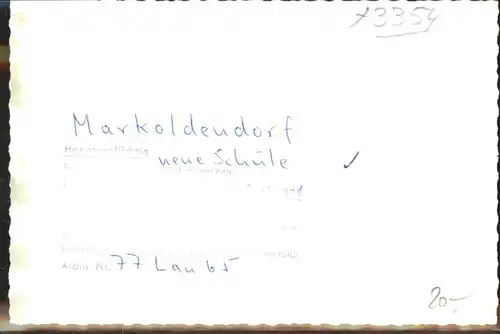 Markoldendorf Schule *