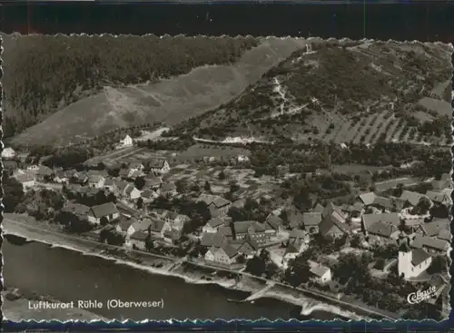 Ruehle Oberweser Fliegeraufnahme *